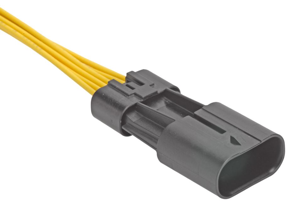 Squba Connector Housing Plug, 1.8mm Pitch, 4 Pin