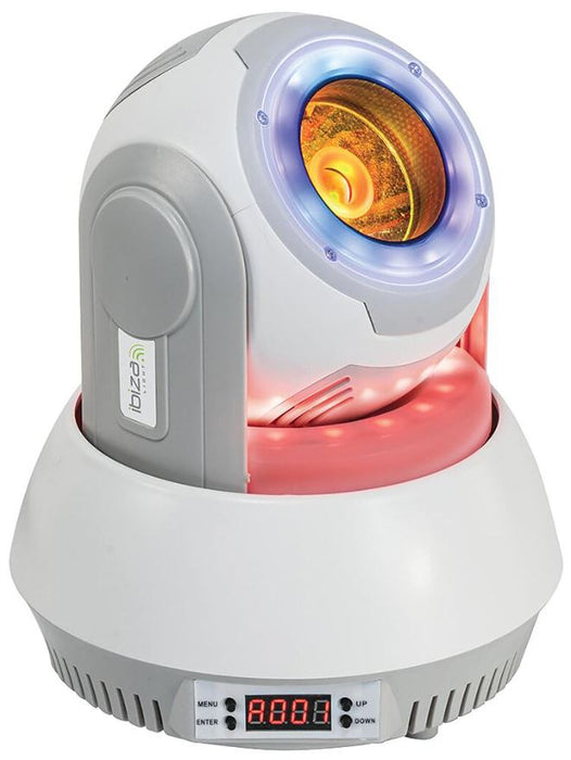 46W LED Mini Moving Head Beam RGBW, White