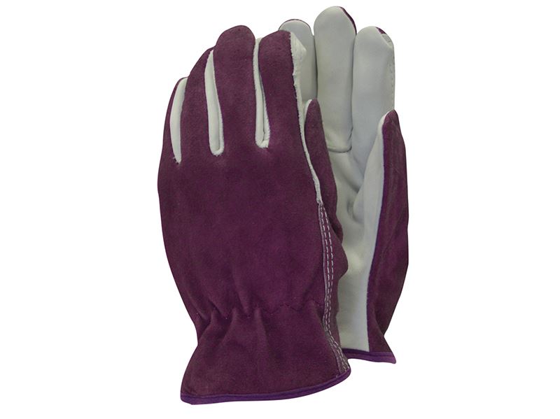 TGL114M Premium Leather & Suede Ladies' Gloves - Medium