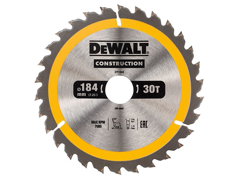 Portable Construction Circular Saw Blade