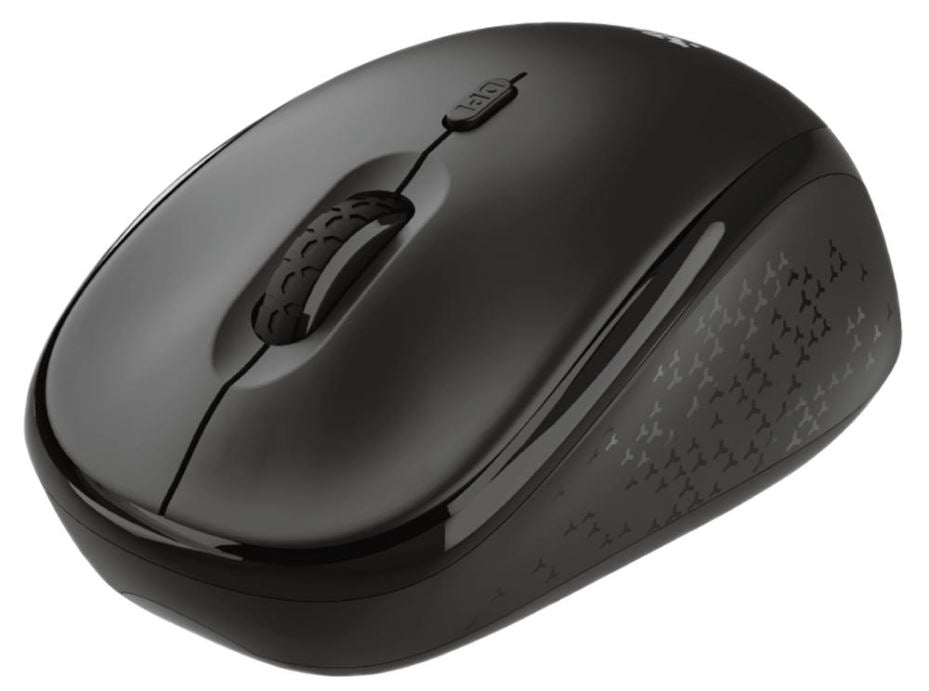 TM-200 Compact Wireless Optical Mouse, Black