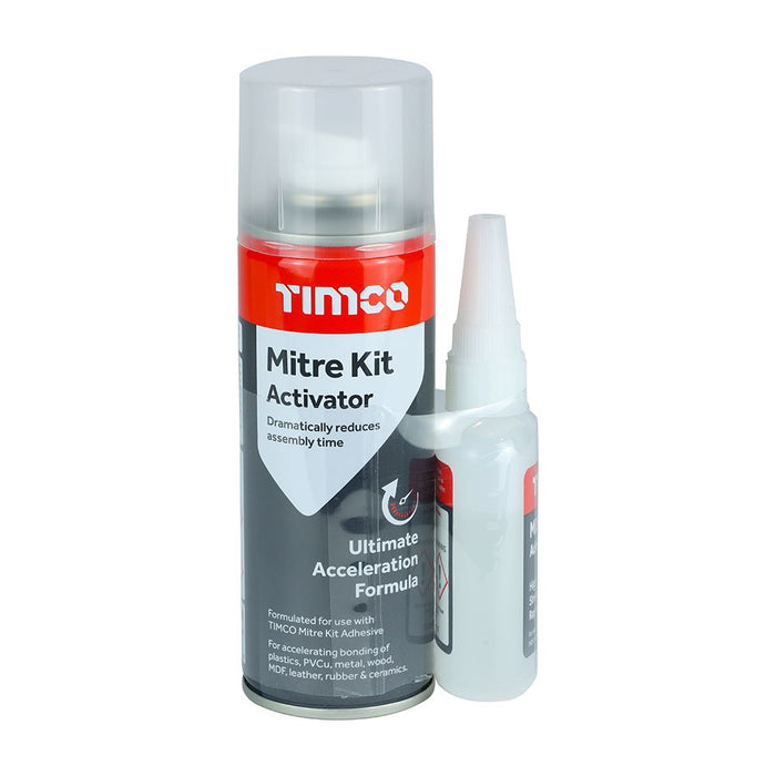 Instant Bond Mitre Kit (Size 200ml / 50g - 1 Each)