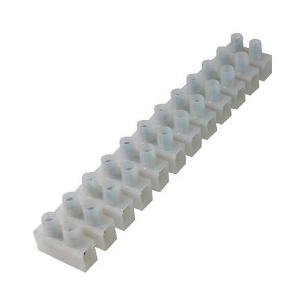 12 Way Nylon Terminal Strip 450V AC