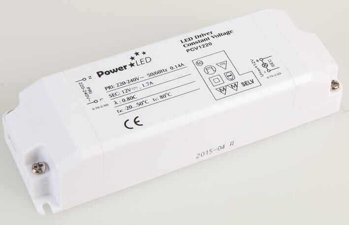 20W 12V 1.7A Non IP Rated Constant Voltage LED Driver