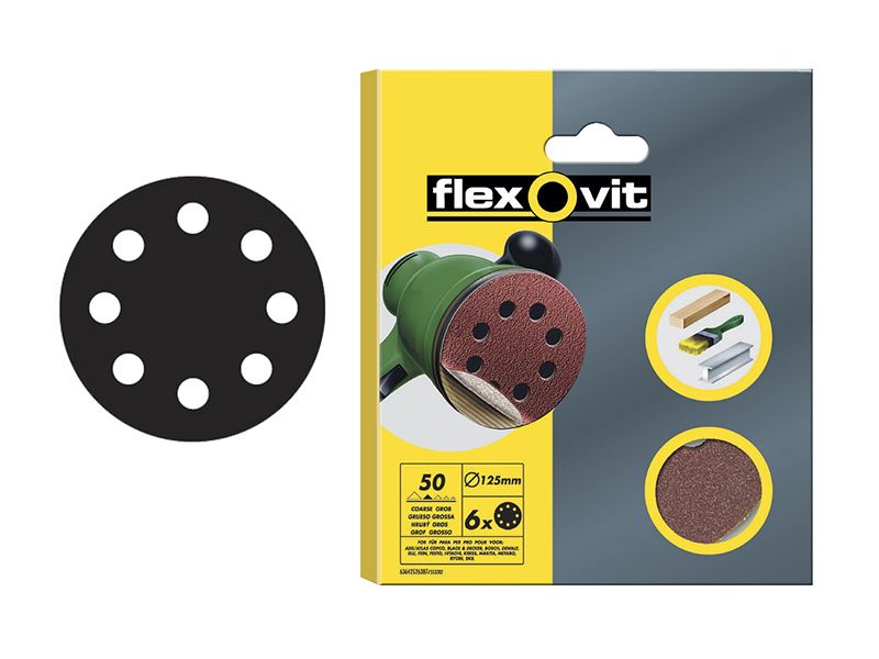 Hook & Loop Sanding Discs 115mm