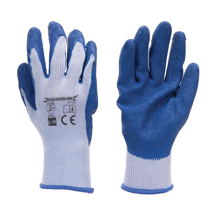 Latex Builders Gloves - L 9