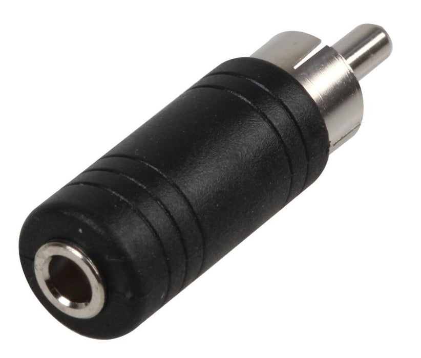 3.5mm Stereo Socket To RCA Phono Plug Adaptor