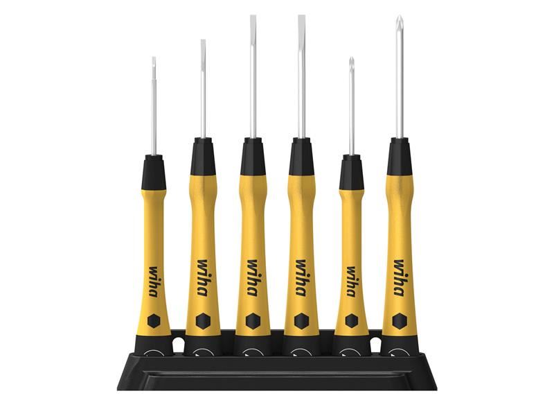 PicoFinish® SL/PH Fine ESD Screwdriver Set, 7 Piece