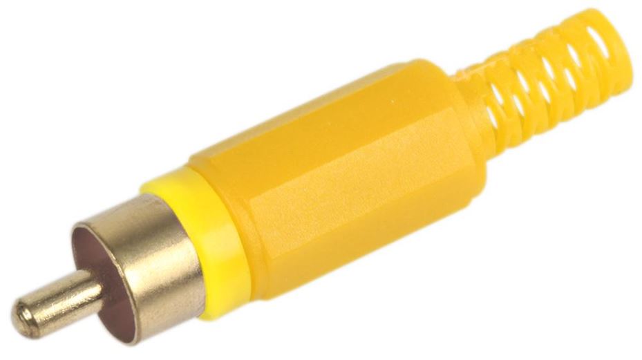 Yellow Phono Plug