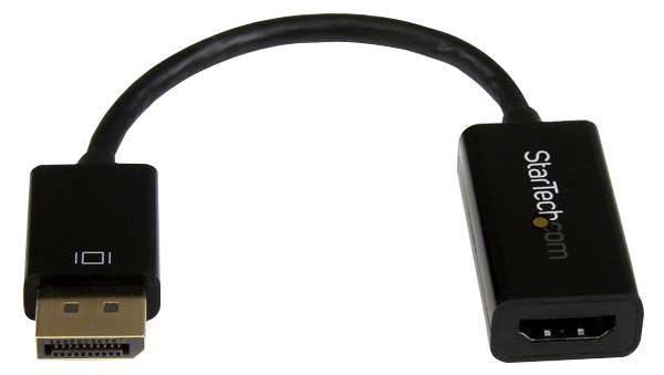 DisplayPort 1.2 to HDMI Adaptor Converter for Desktops & Laptops - UHD 4K Support
