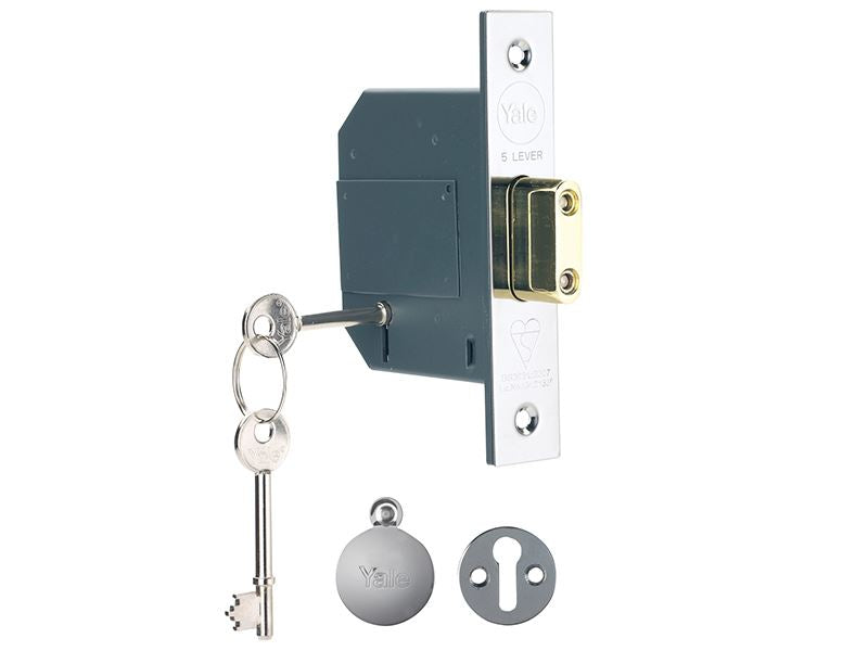 Hi-Security BS 5 Lever Mortice Deadlock