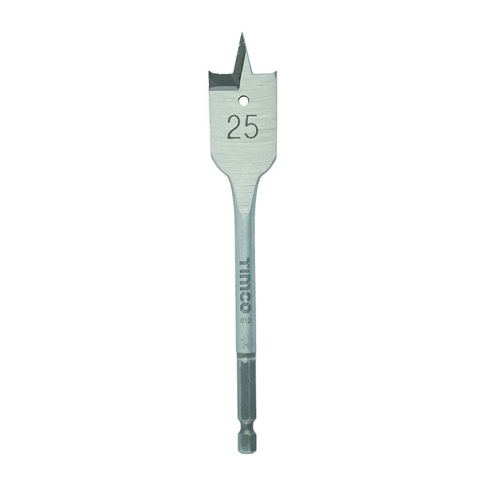 Flat Timber, MDF, Wood Drill Bit - Carbon Steel - 1 Each