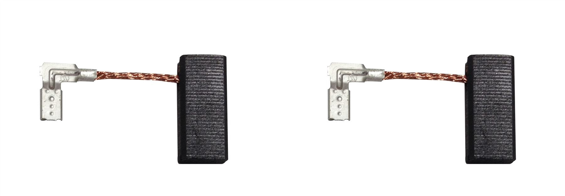 2x Carbon Brushes - Use on Bosch Pneymatic (Size - 6 X 8 X 18)