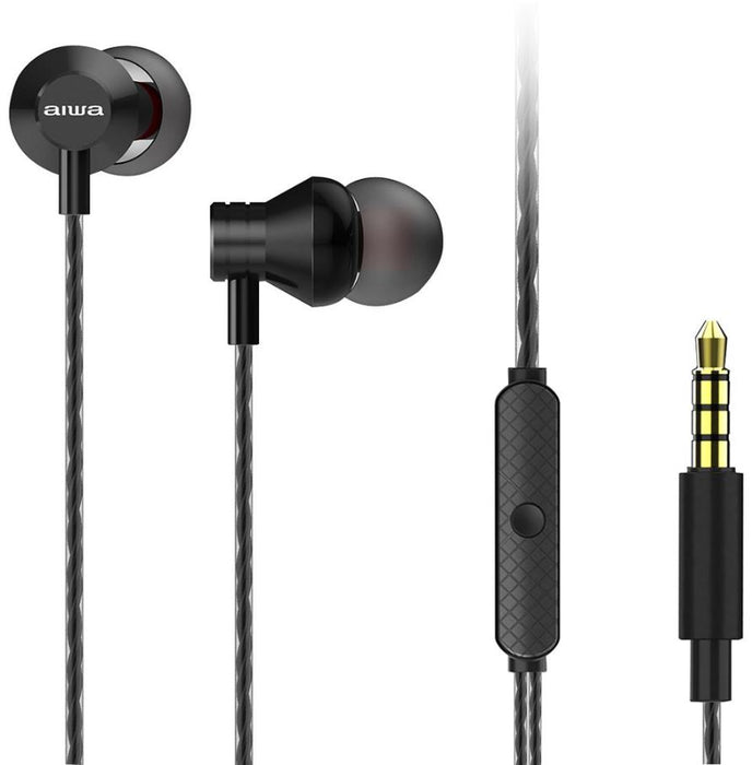 Compact Stereo Earphones with Mic & Controller