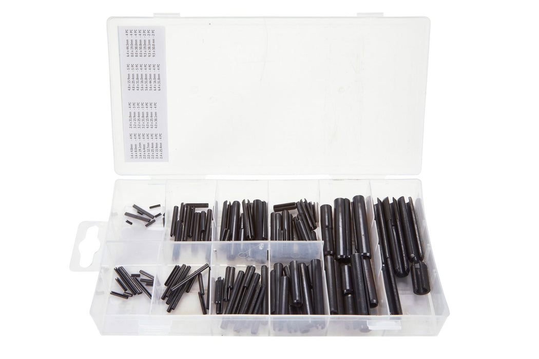 120 PCE Assorted Roll Pin Set