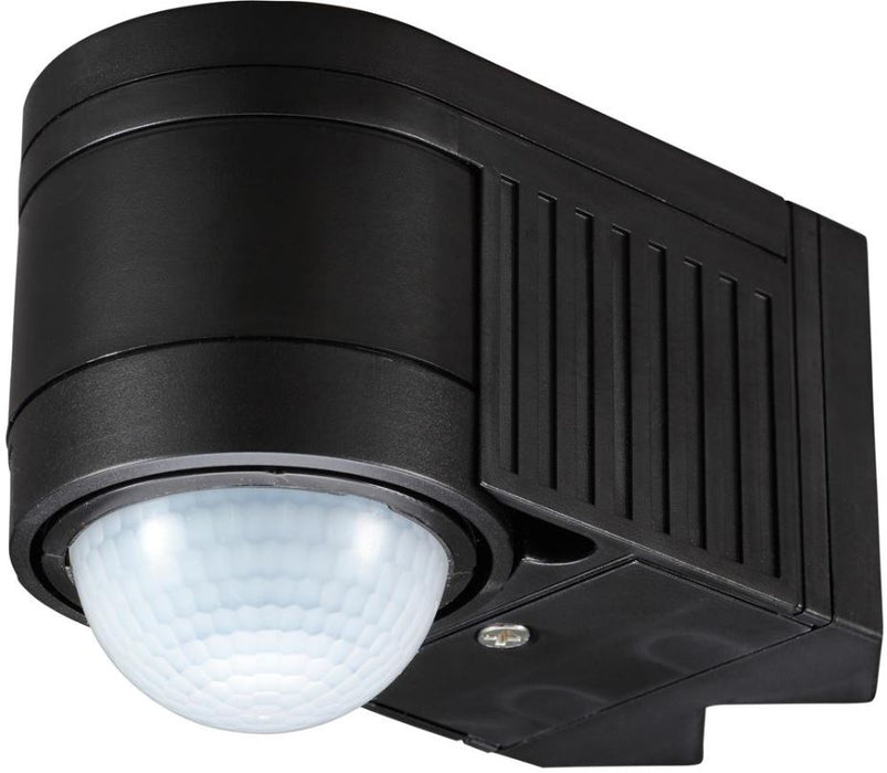 360° Corner PIR Motion Sensor Black