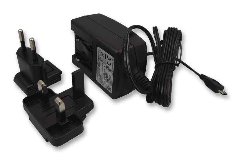 STONTRONICS 2.5A UK & Euro Raspberry Pi Micro USB Plug In Power Supply Level VI