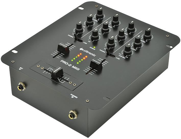 2 Channel DJ Mixer