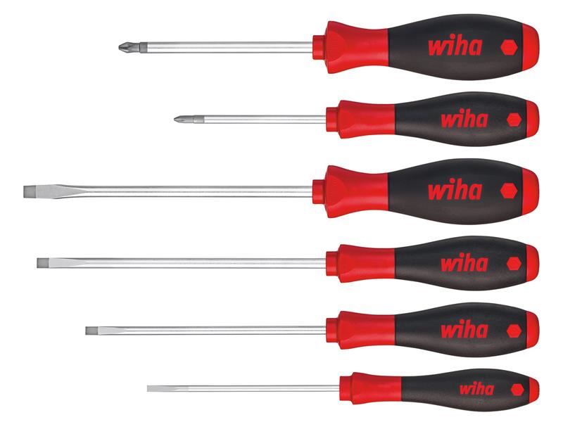 SoftFinish® SL/PH Screwdriver Set, 6 Piece