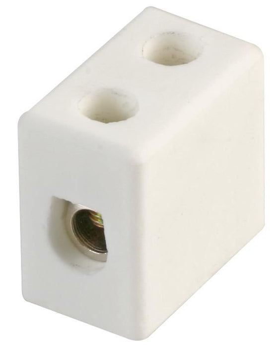 Ceramic Terminal Block, 15A, High Temperature