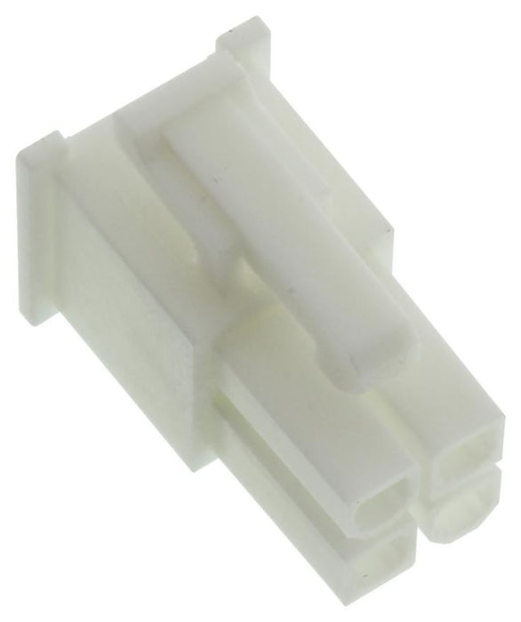 Mini-Fit Jr. Receptacle Housing, 2 Row, PA Polyamide Nylon 6/6, UL 94V-0, 4 Way