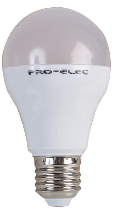 PRO ELEC - 12W, 1100-1200lm, 3000k Warm White, E27 (ES) LED GLS Lamp (128x70mm)