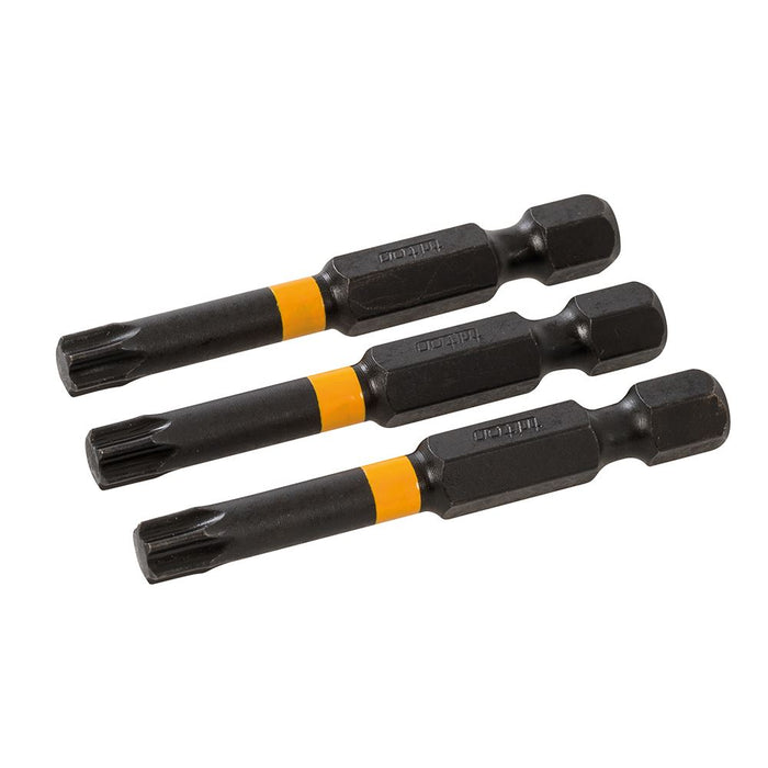 T30 Screwdriver Impact Bit 3pk - T30 50mm