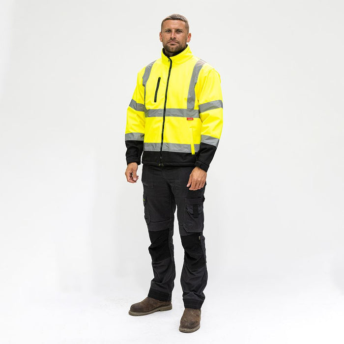 Hi-Vis Softshell Jacket Yellow