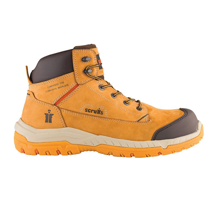 Solleret Safety Boots Tan