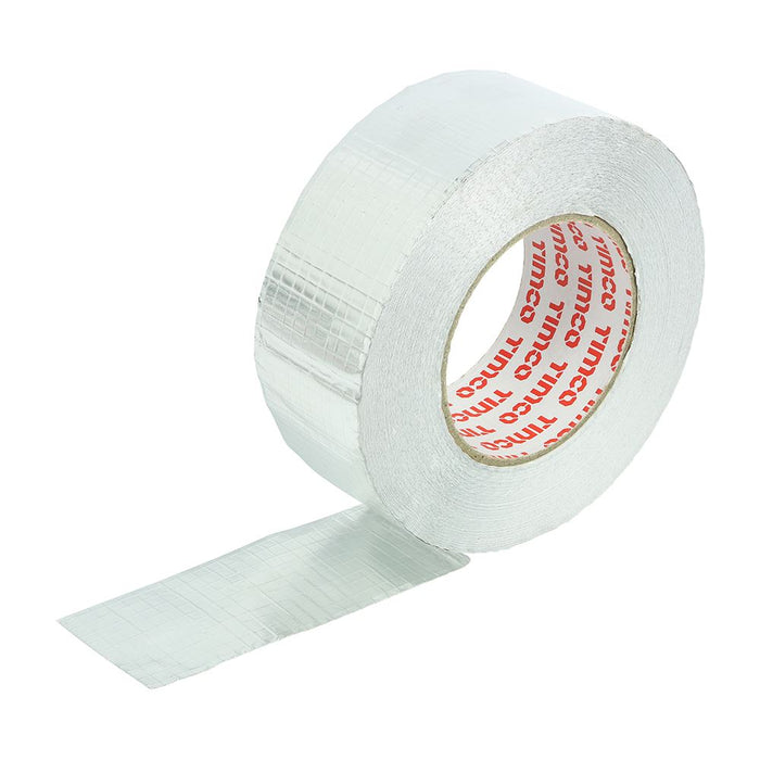Reinforced Aluminium Foil Tape (Size 45m x 50mm - 1 Each)