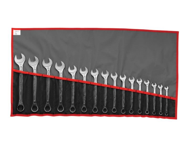 440.JU17T Combination Spanner Set, 17 Piece