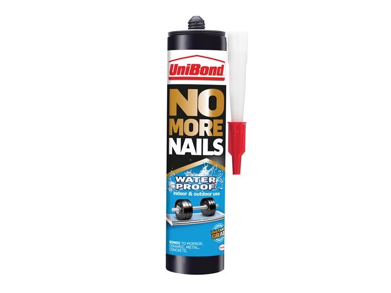 UniBond - No More Nails Waterproof Grab Adhesive Cartridge 450g