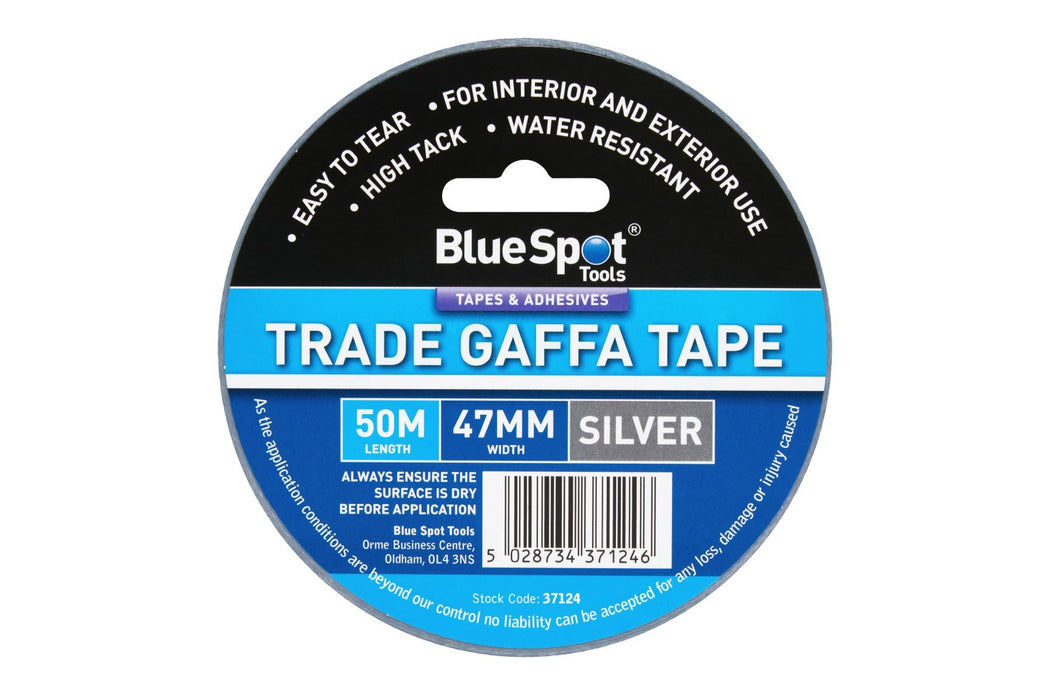 47mm x 50M Trade Gaffa Tape Silver