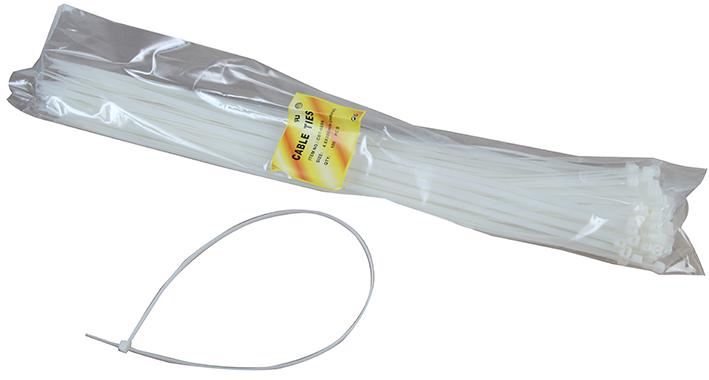 Cable Ties Natural m 100 Pack