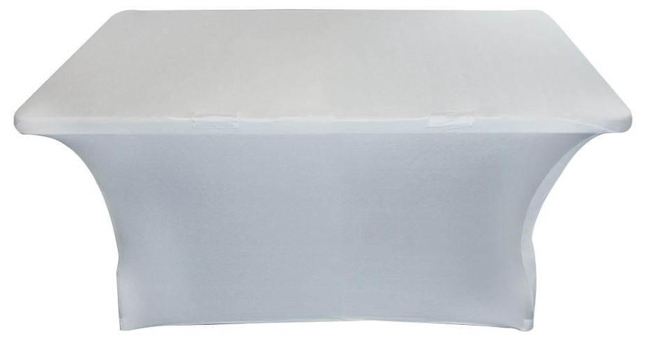 4ft Table Scrim - White