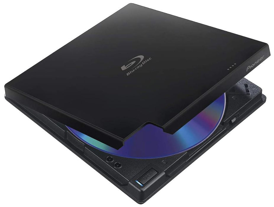 6x Slim External Blu-ray Writer, Black