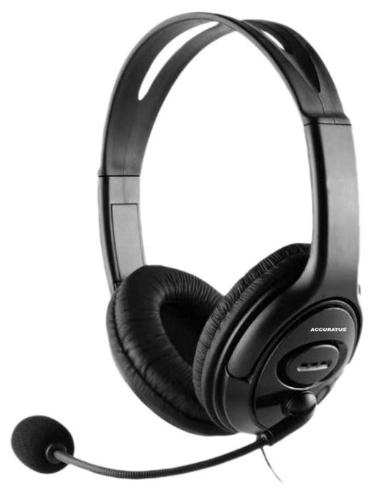 H22 Stereo Over-Ear Headset with Flip Microphone