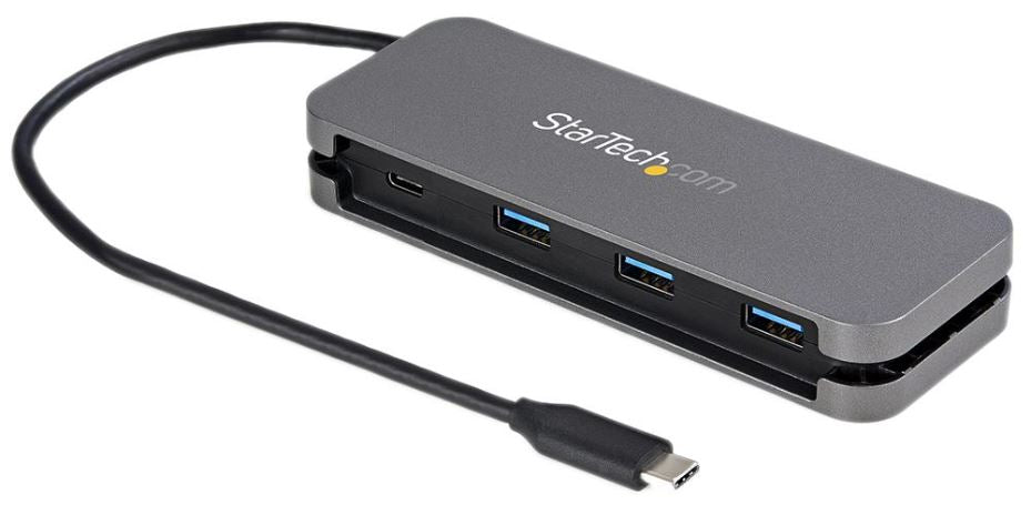 4 Port USB 3.1 Gen 1 Hub, USB-C to 3x USB-A 1x USB-C