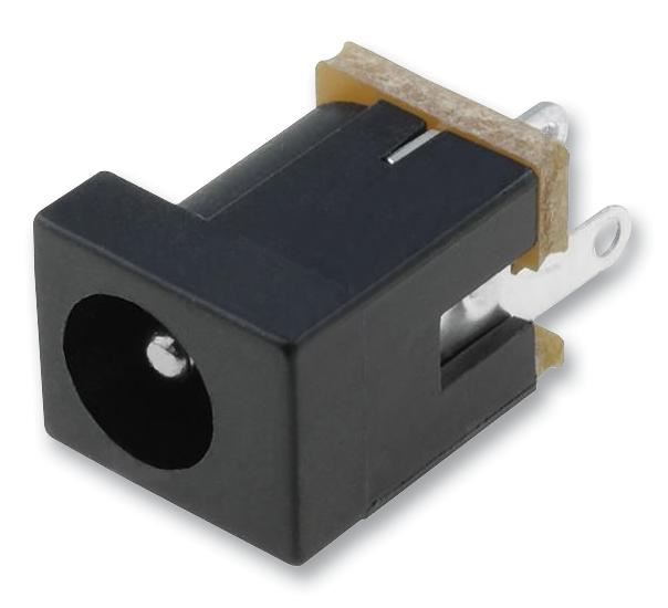 DC Power Socket PCB, Right Angle Mount, DC 9A