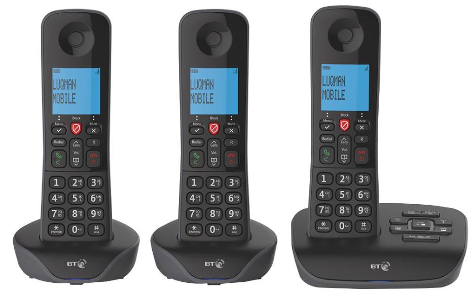 BT Essential DECT Phones with Call Blocking and Answer Machine