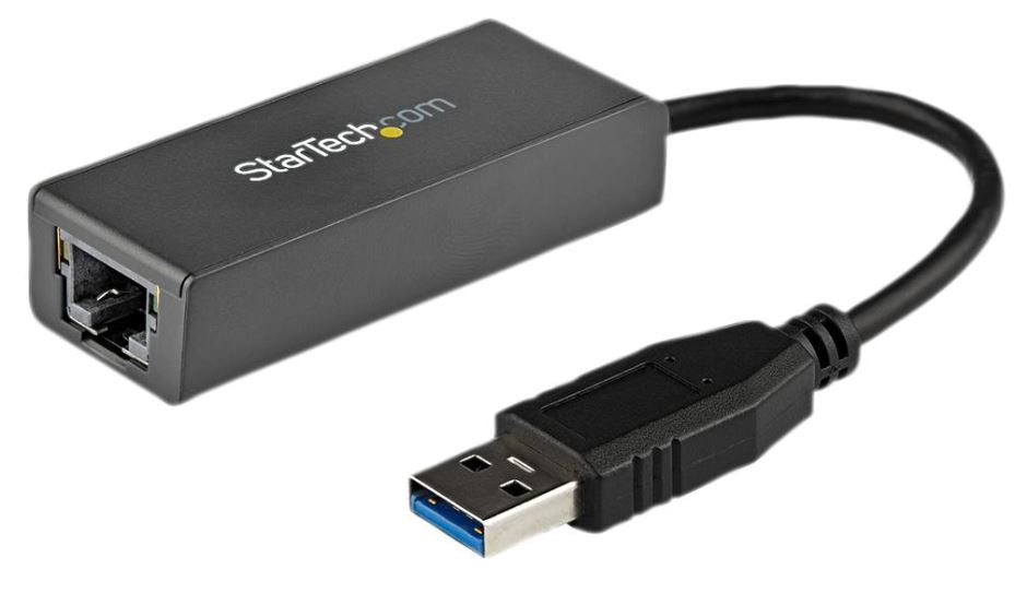 USB 3.0 to Gigabit Ethernet Adaptor, Black