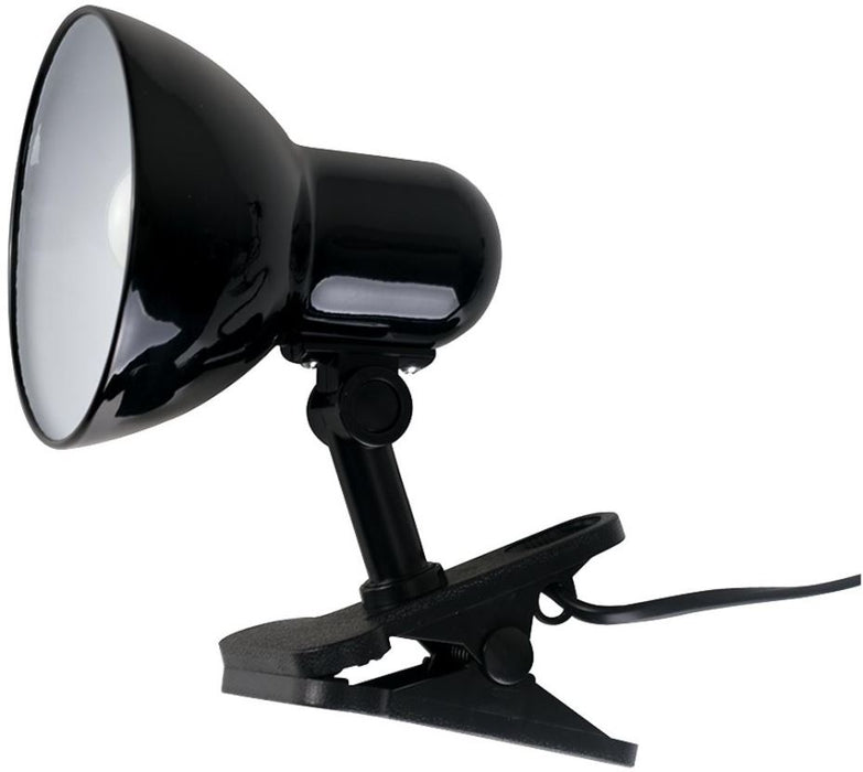 Tasca Clip-On Desk Lamp, E27, Black