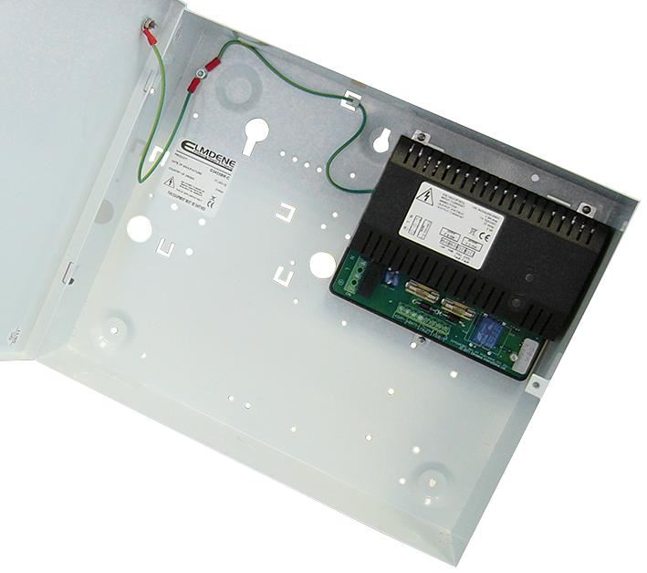 24V, 3A, Metal Boxed Wall Mount Access Control Power Supply, G Range, N Series