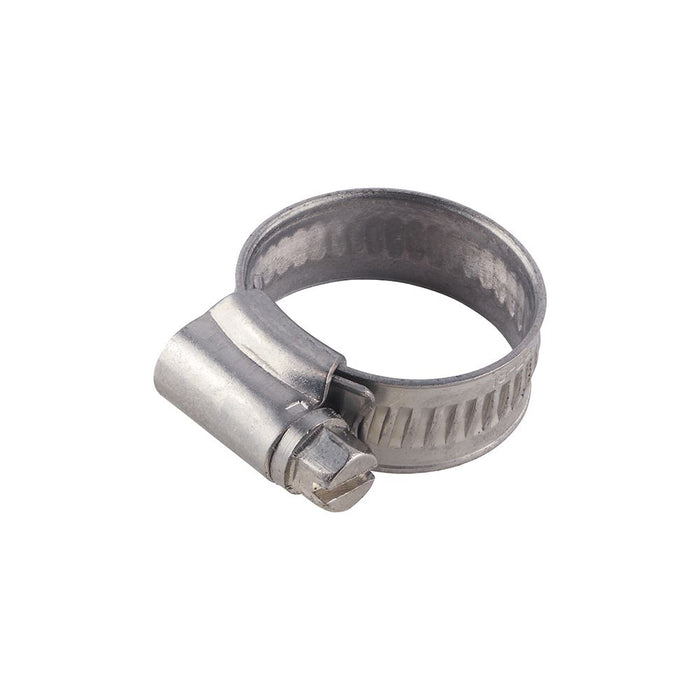 Worm Drive Screw Hose Clips - Stainless Steel. Various Sizes. Packs of 10