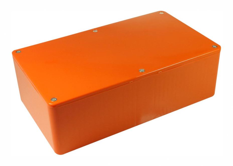 IP54 Orange ABS Enclosure - 190x110x60mm