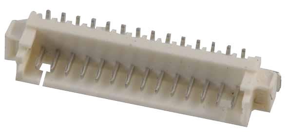 1.25mm Pitch PicoBlade Header, SMT, Vertical, Lead-Free