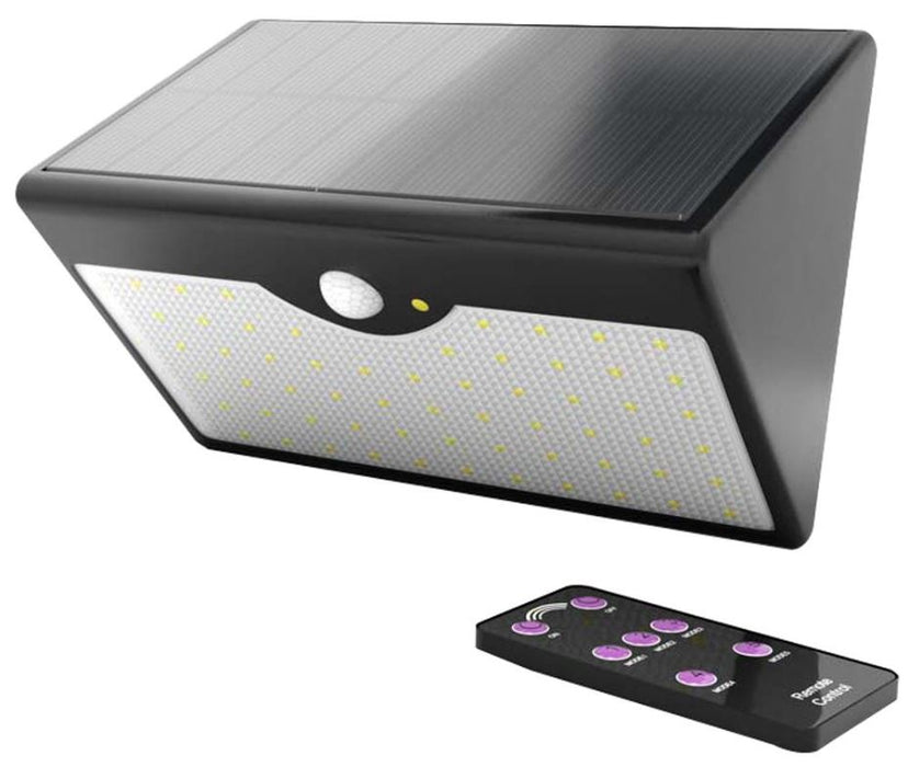 Eco Wedge Elite Solar LED Security Light with PIR, 1000lm, IP65