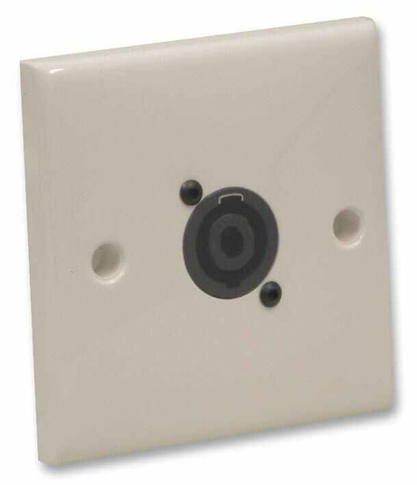 EAGLE - AV Wallplate with 4-pole Speakon NL4MP Speaker Connector