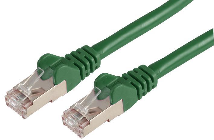 3m Green Cat6a LSOH RJ45 Ethernet Patch Lead