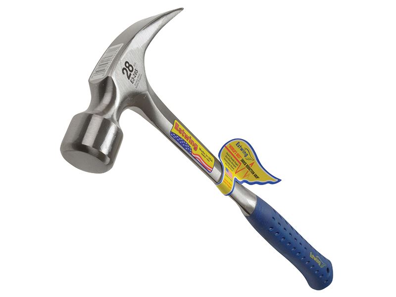 Straight Claw Framing Hammer, Vinyl Grip